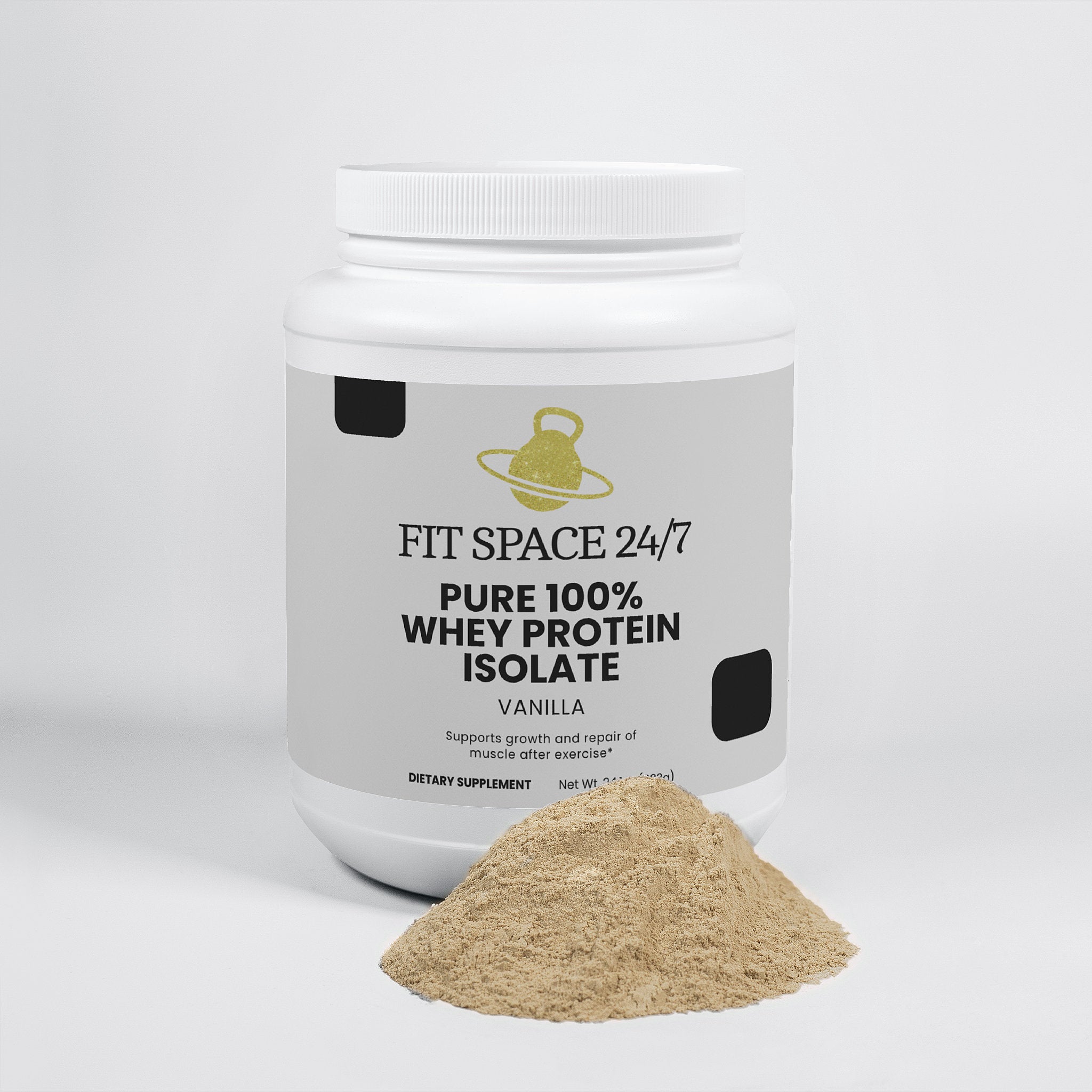 Pure 100% Whey Protein Isolate (Vanilla)